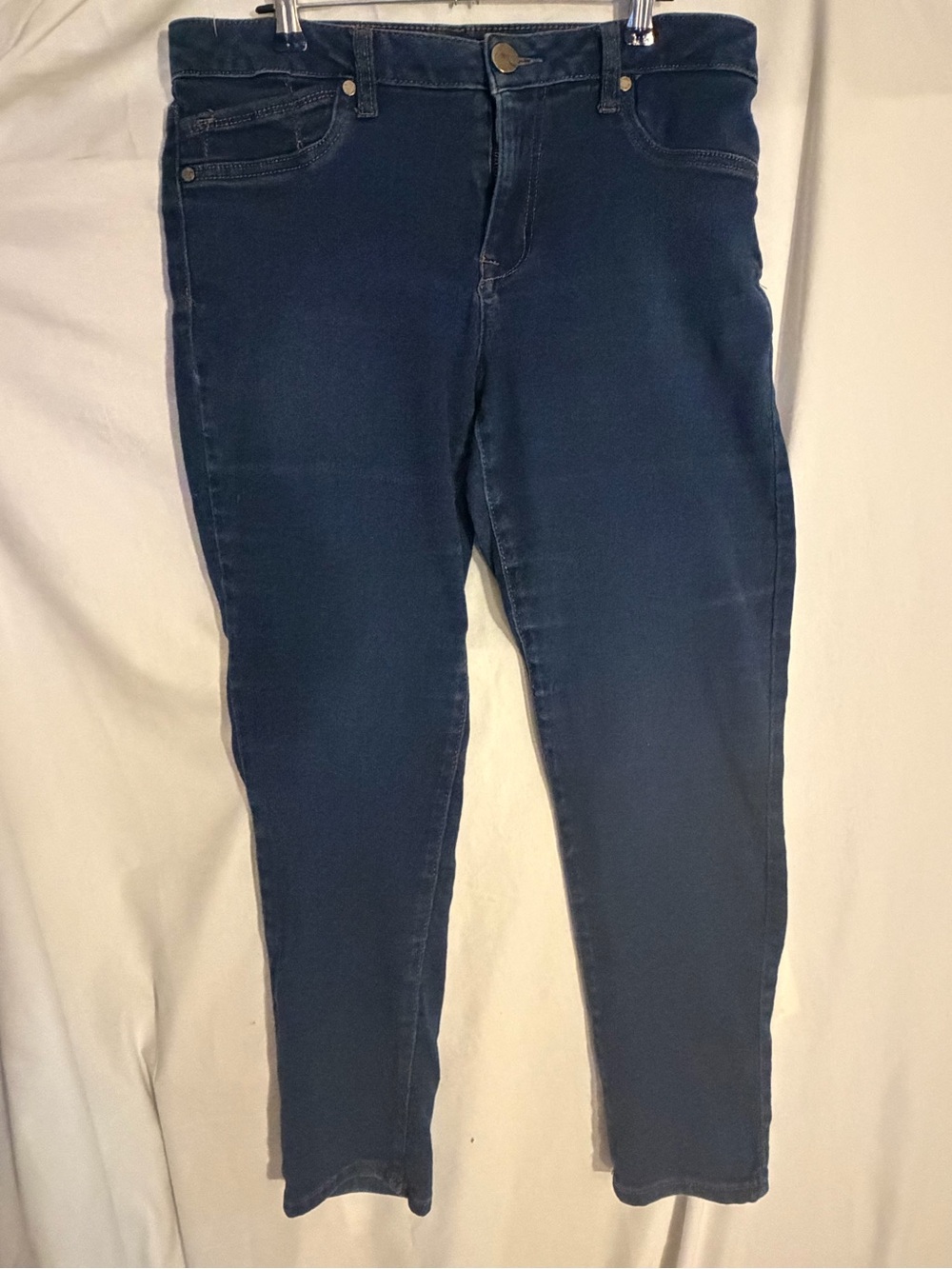 #549 1822 Denim Women's Dark Blue Skinny Jeans